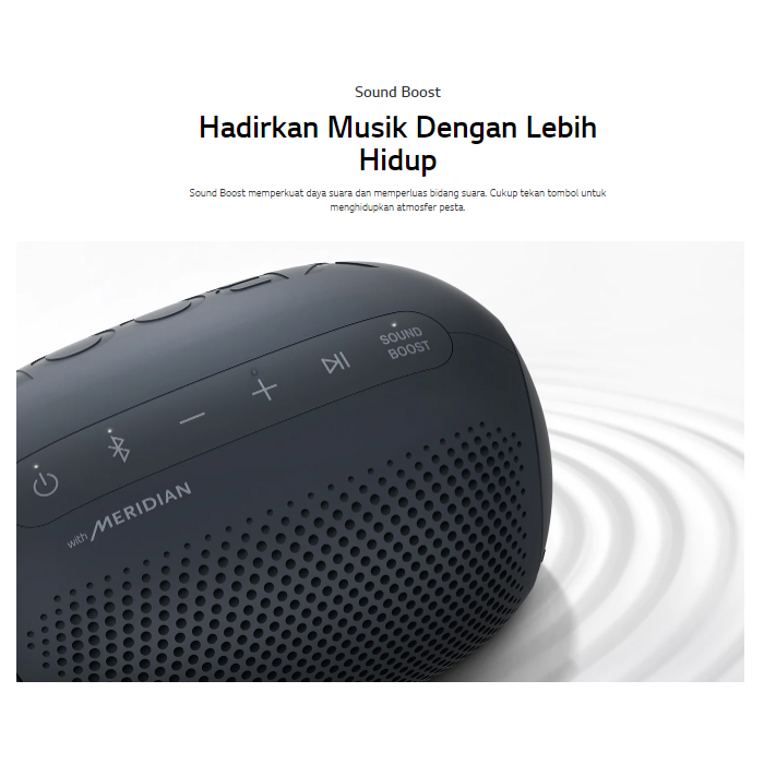 LG Audio Portable Bluetooth Speaker - PL2